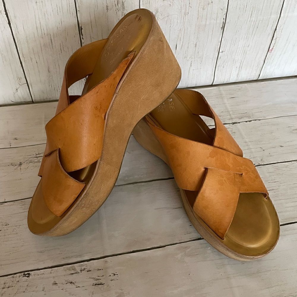 Kork Ease Lana Wedge Sandals Size 10/42 - Picture 15 of 15